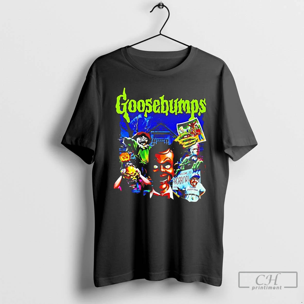 Classic Villains Goosebumps Welcome To Horror T Shirts Hoodie, Sweatshirt | InkRitualCo.com