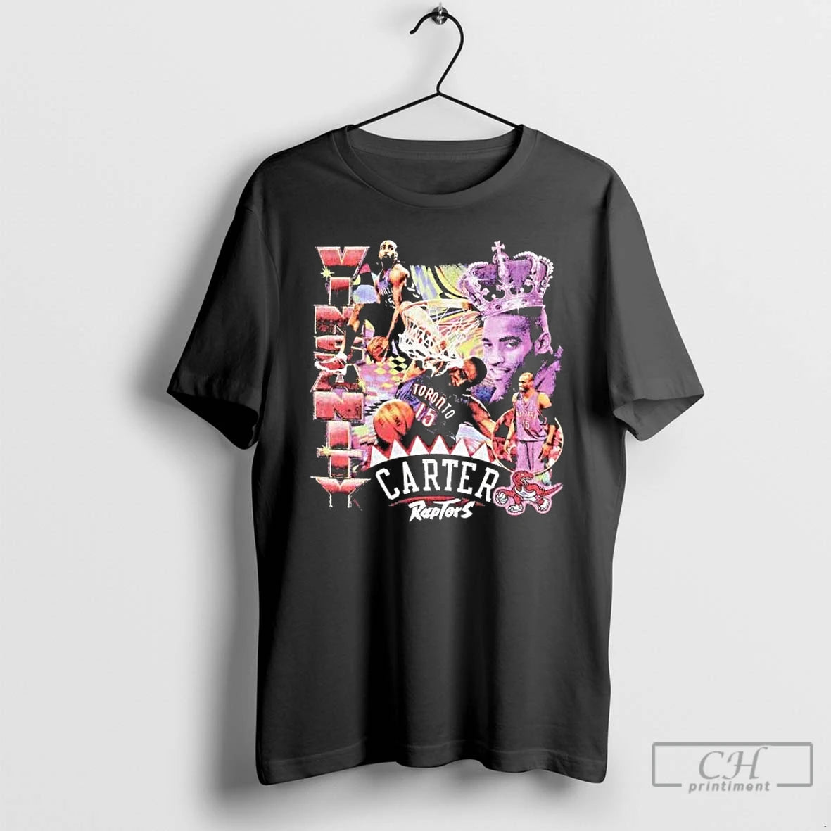 Classic Vince Carter King Vinsanity Toronto Raptors T-Shirts, Hoodie, Sweatshirt | InkRitualCo.com