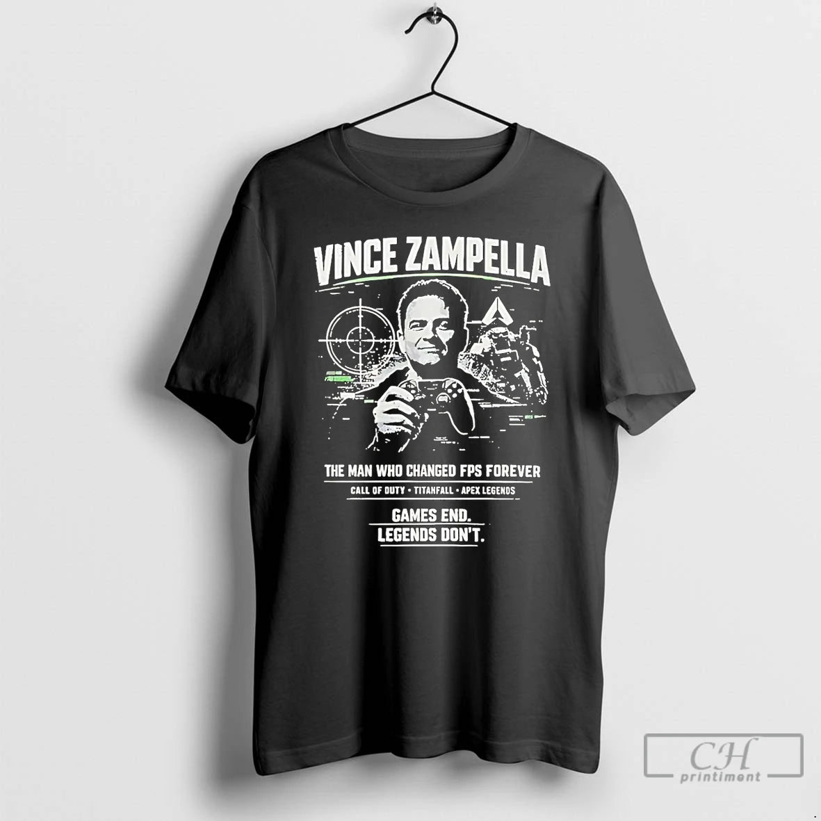 Classic Vince Zampella The Man Who Changed Fps Forever T-Shirts, Hoodie, Sweatshirt | InkRitualCo.com
