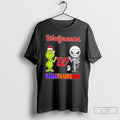 Classic Walgreens X Grinch And Jack Skellington Friends Fist Bump Happy Hallothanksmas T Shirts Hoodie, Sweatshirt