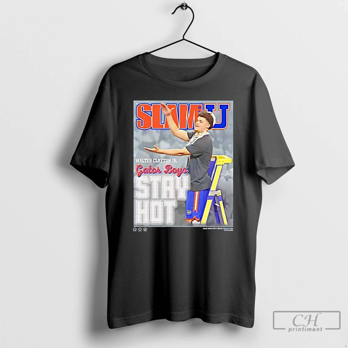 Classic Walter Clayton Jr Slam Florida Gators Charcoa Utah Jazz Stay Hot T-Shirts, Hoodie, Sweatshirt