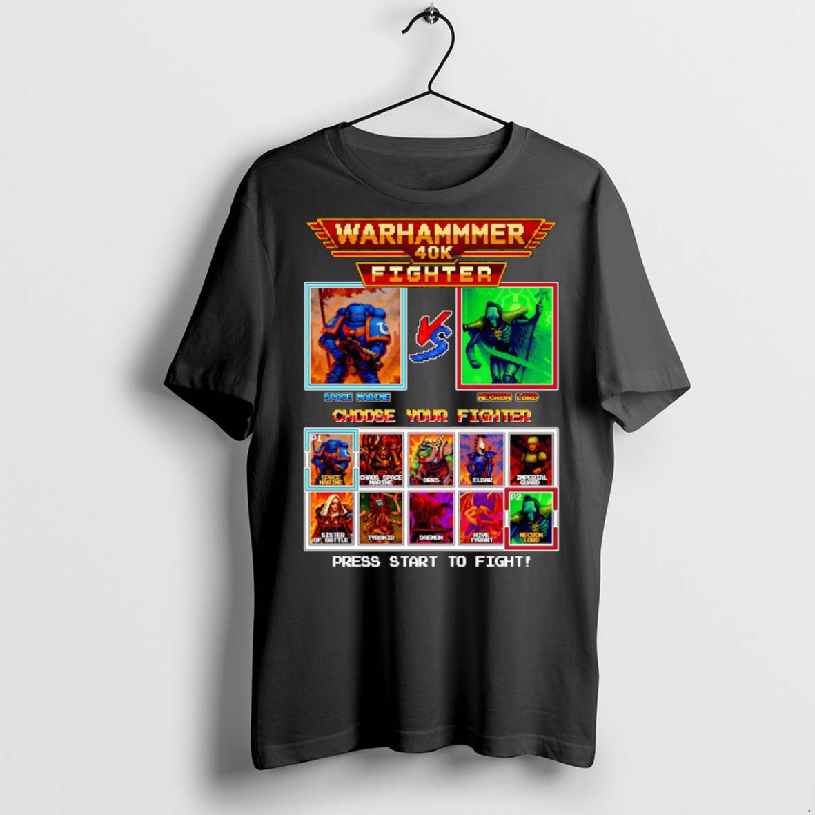 Classic Warhammer 40k Fighter Choose Your Fighter T Shirts Hoodie, Sweatshirt | InkRitualCo.com