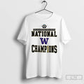 Classic Washington Huskies 2025 Ncaa Mens Soccer National Champions Locker Room T-Shirts, Hoodie, Sweatshirt