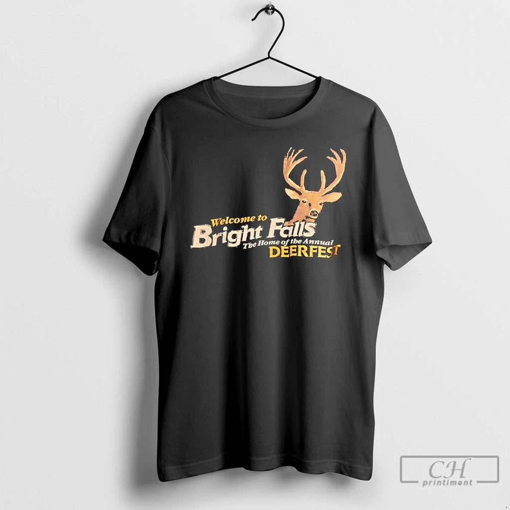 Classic Welcome To Bright Falls The Home Of The Annual Deerfest T Shirts Hoodie, Sweatshirt | InkRitualCo.com