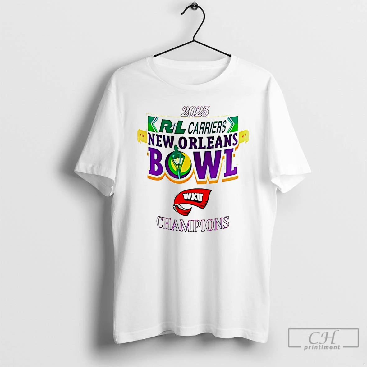 Classic Western Kentucky 2025 New Orleans Bowl Champions Logo T-Shirts, Hoodie, Sweatshirt | InkRitualCo.com