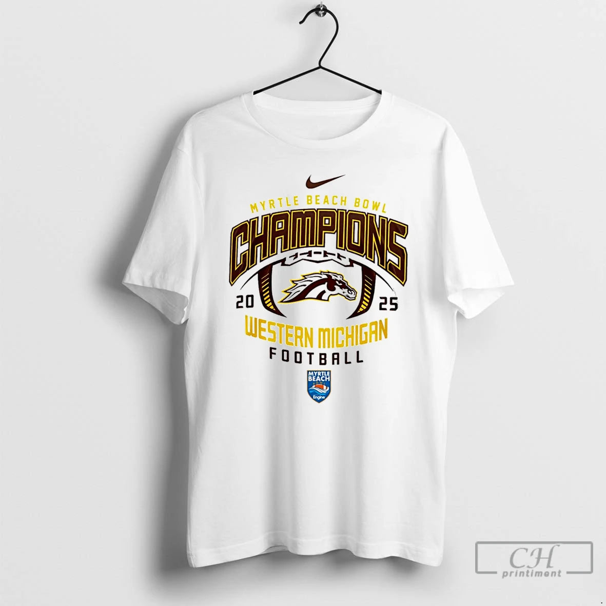 Classic Western Michigan Broncos Myrtle Beach Bowl Champions 2025 Football T-Shirts, Hoodie, Sweatshirt | InkRitualCo.com