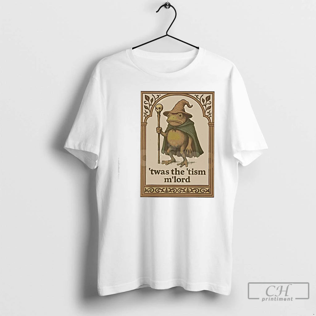 Classic Wizard Frog Twas The Tism Mlord T-Shirts, Hoodie, Sweatshirt | InkRitualCo.com
