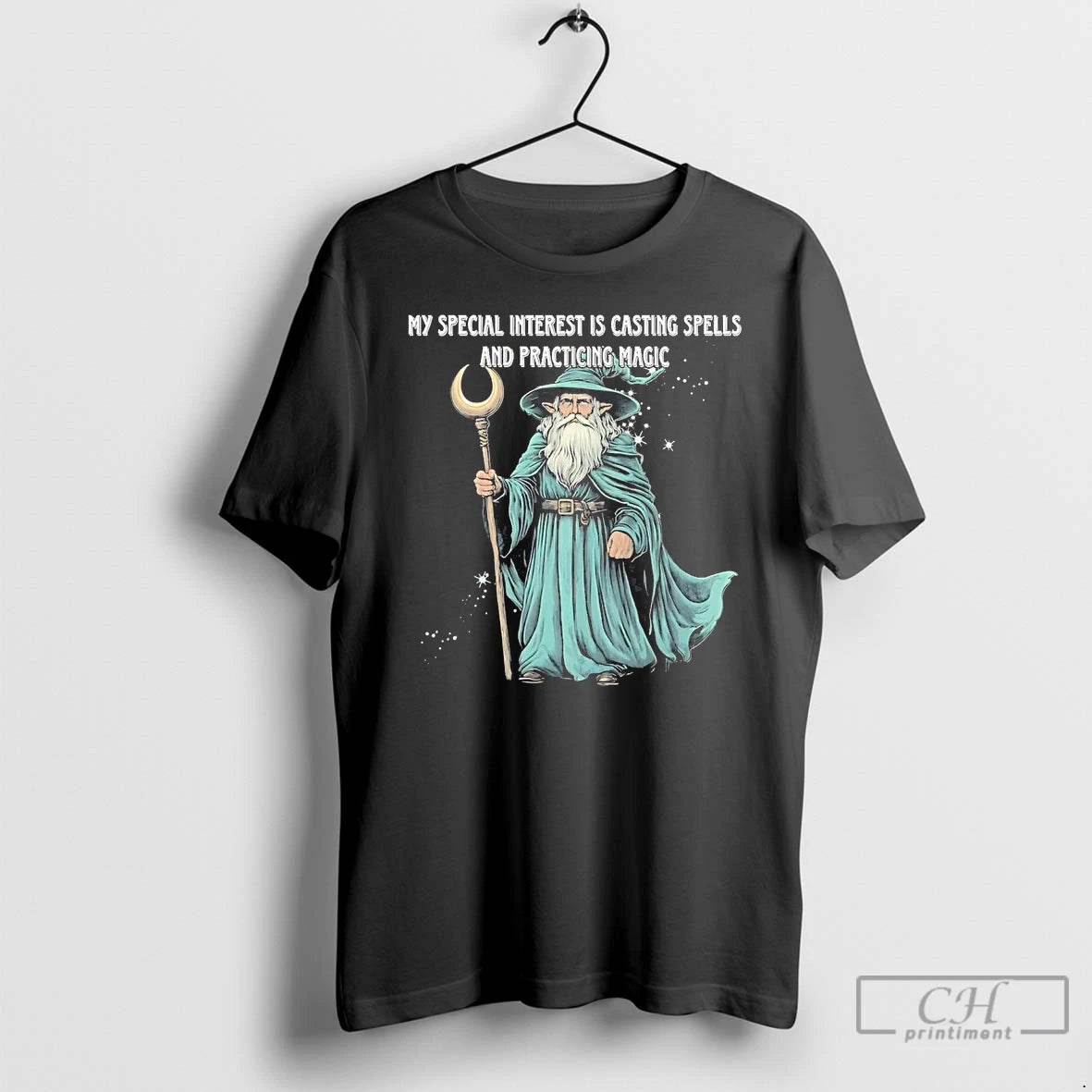 Classic Wizard My Special Interest Is Casting Spells And Practicing Magic T-Shirts, Hoodie, Sweatshirt | InkRitualCo.com