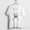Classic Woman Wearing Adventure Time Bro Hug T-Shirts, Hoodie, Sweatshirt | InkRitualCo.com