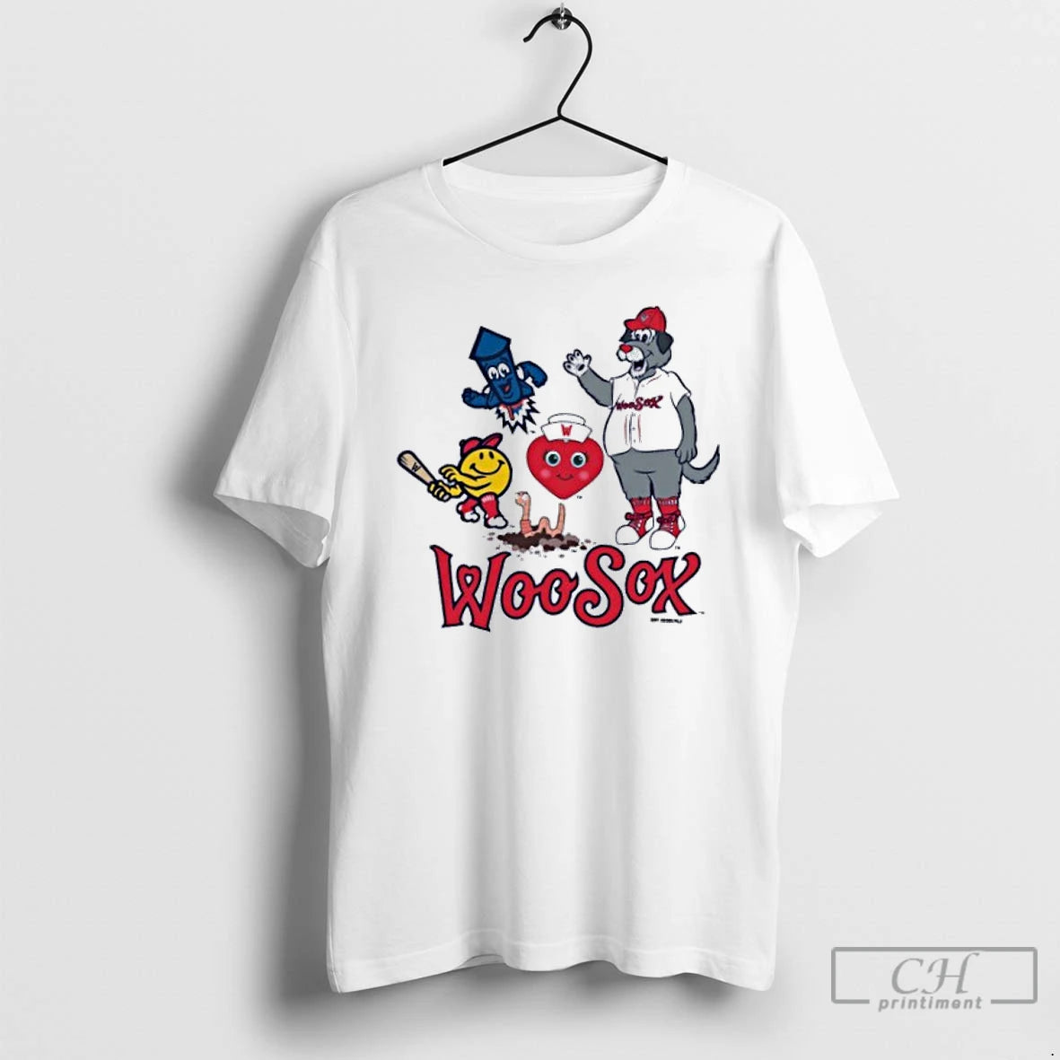 Classic Worcester Red Sox Toddler White Central Mascots T Shirts Hoodie, Sweatshirt | InkRitualCo.com