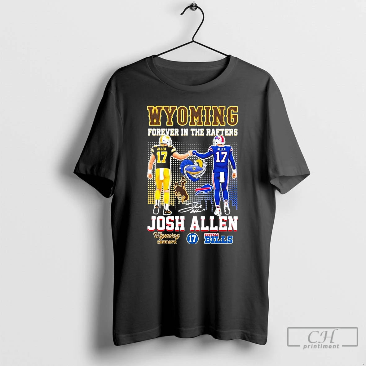 Classic Wyoming Cowboys X Buffalo Bill Forever In The Rafters T-Shirts, Hoodie, Sweatshirt | InkRitualCo.com