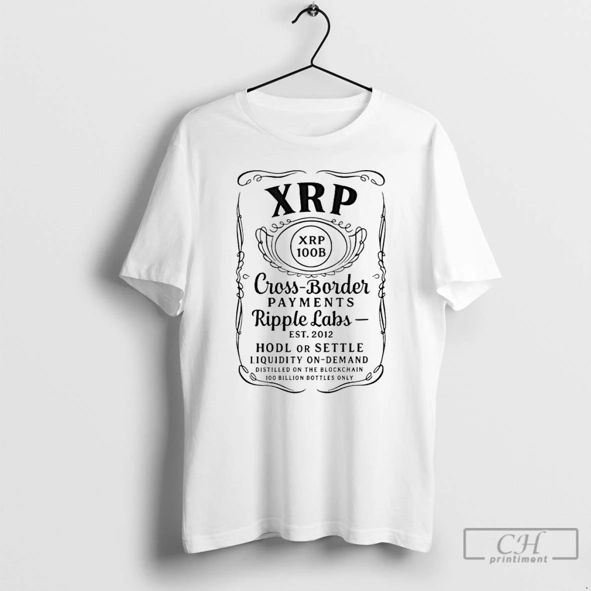 Classic Xrp Crypto Cross Border Payments Ripple Labs Est 2012 T-Shirts, Hoodie, Sweatshirt | InkRitualCo.com