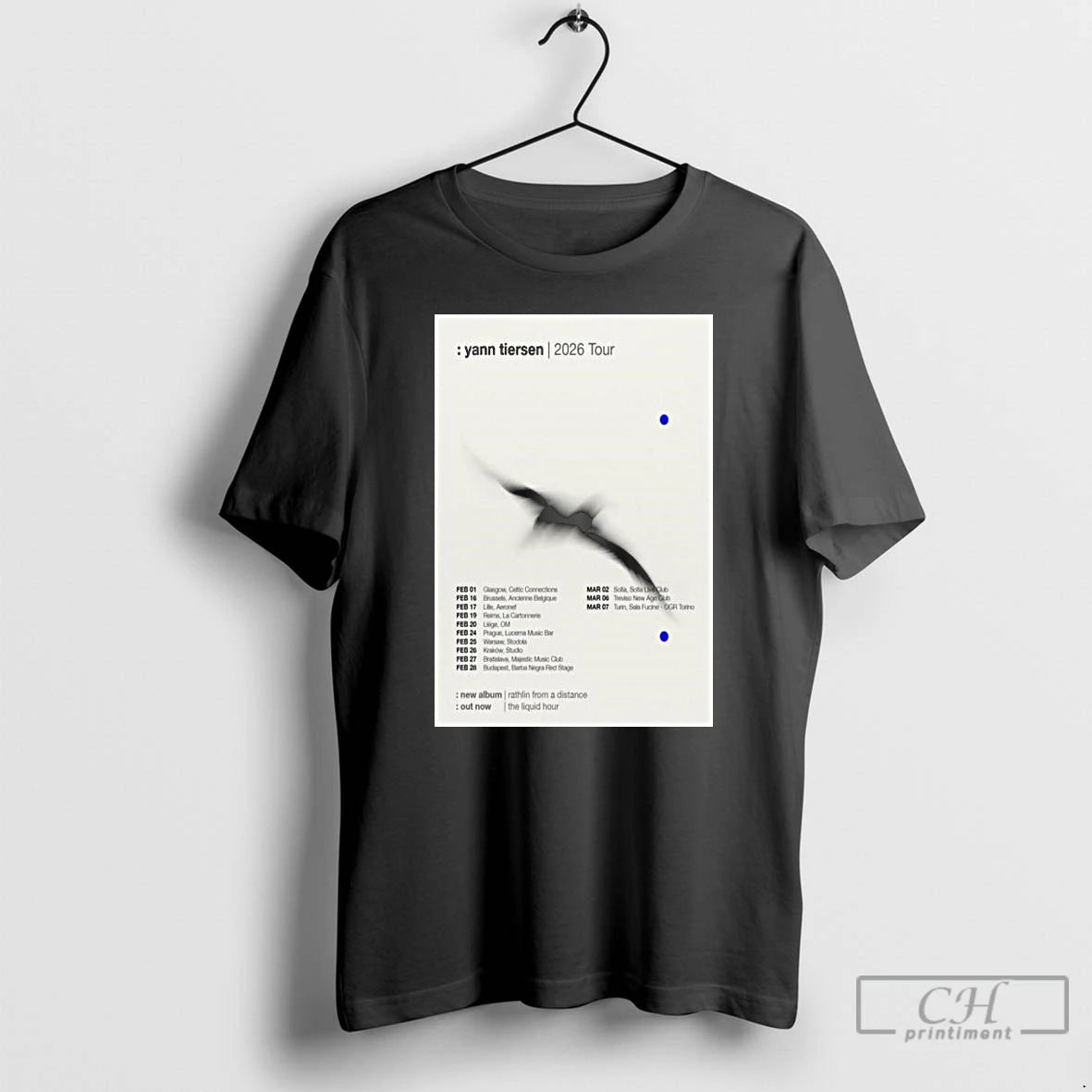 Classic Yann Tiersen 2026 Tour Long Sleve T Shirts Hoodie, Sweatshirt | InkRitualCo.com