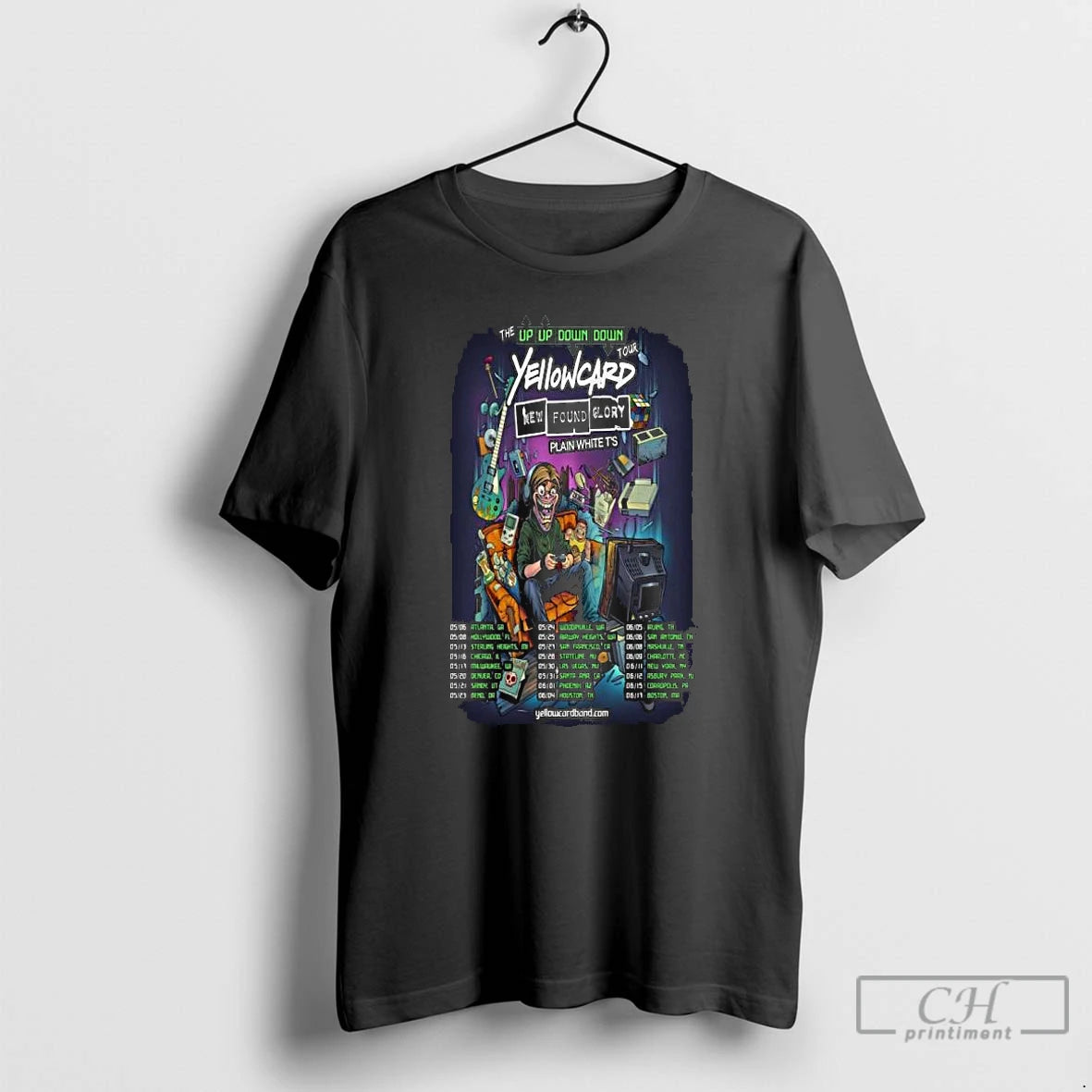 Classic Yellowcard The Up Up Down Down Tour 2026 T-Shirts, Hoodie, Sweatshirt | InkRitualCo.com