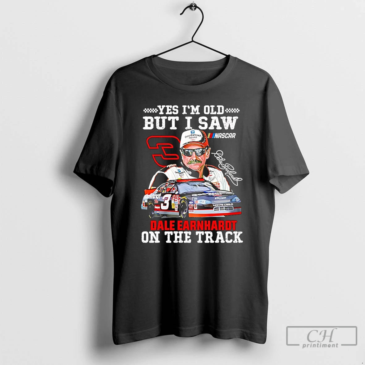Classic Yes Im Old But I Saw Dale Earnhardt Sr One The Track T Shirts Hoodie, Sweatshirt | InkRitualCo.com