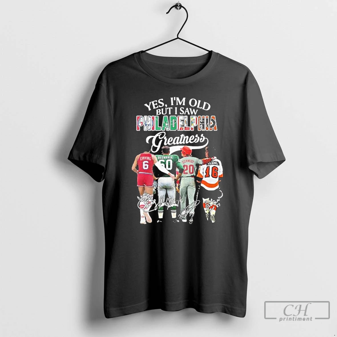 Classic Yes Im Old But I Saw Philadelphia Sports Teams Greatness T-Shirts, Hoodie, Sweatshirt | InkRitualCo.com