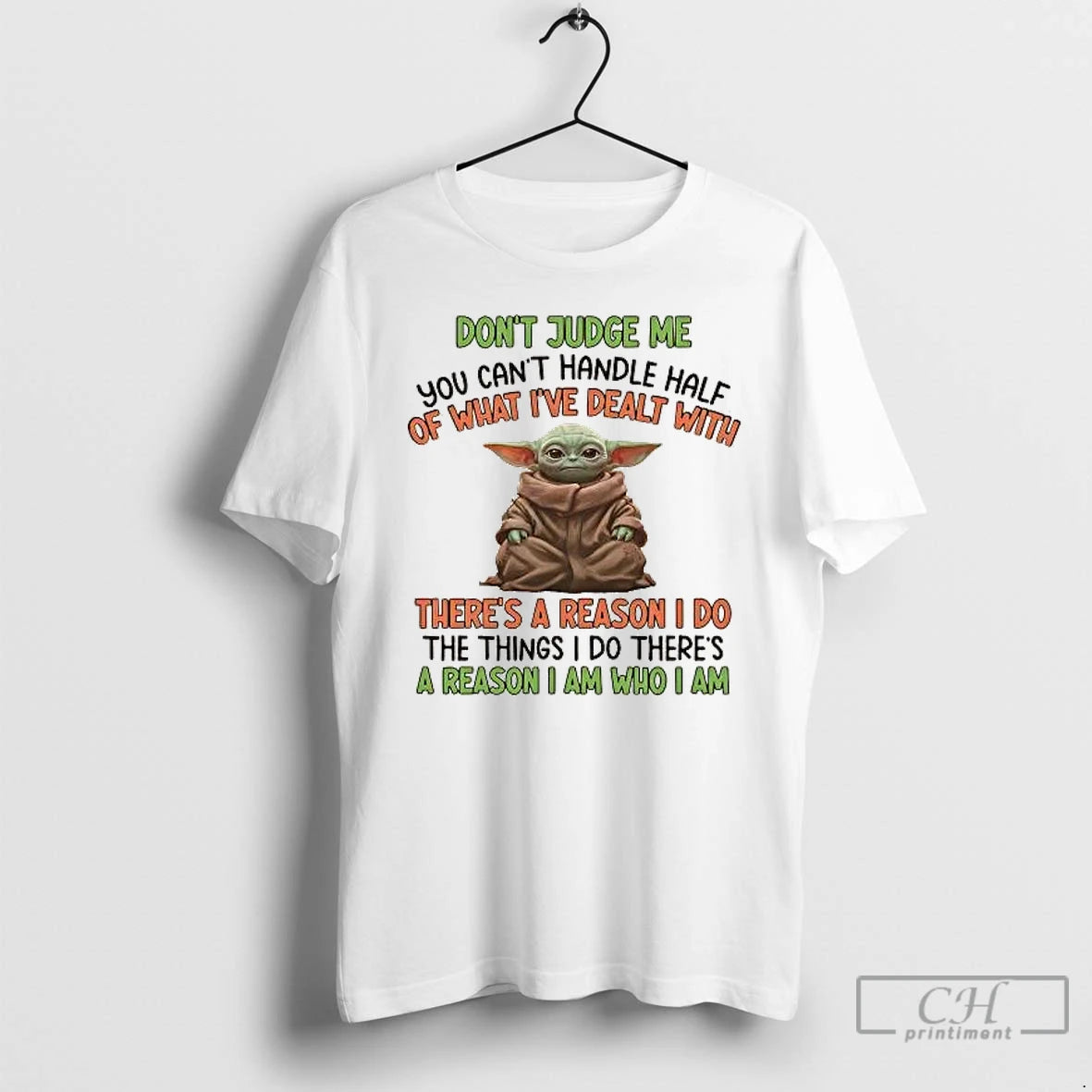 Classic Yoda Dont Judge Me You Cant Handle Half Of What Ive Dealt T Shirts Hoodie, Sweatshirt | InkRitualCo.com
