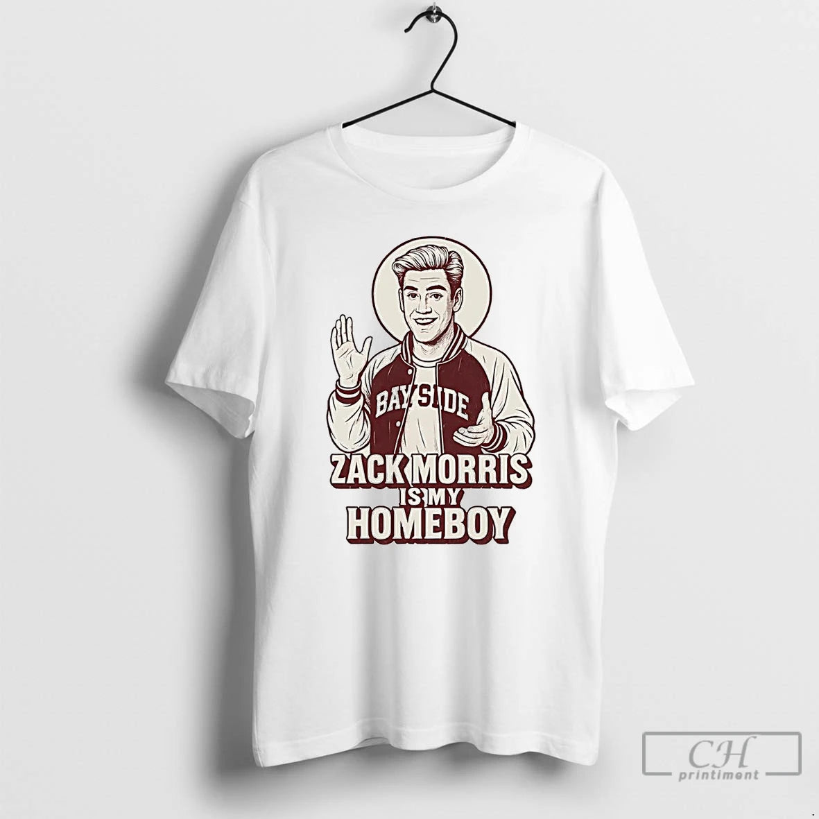 Classic Zack Morris Is My Homeboy Jesus Parody T Shirts Hoodie, Sweatshirt | InkRitualCo.com