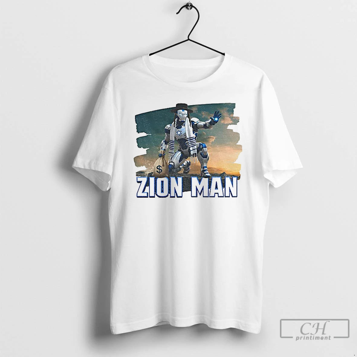 Classic Zion Man Iron Man Jewish Parody T-Shirts, Hoodie, Sweatshirt | InkRitualCo.com