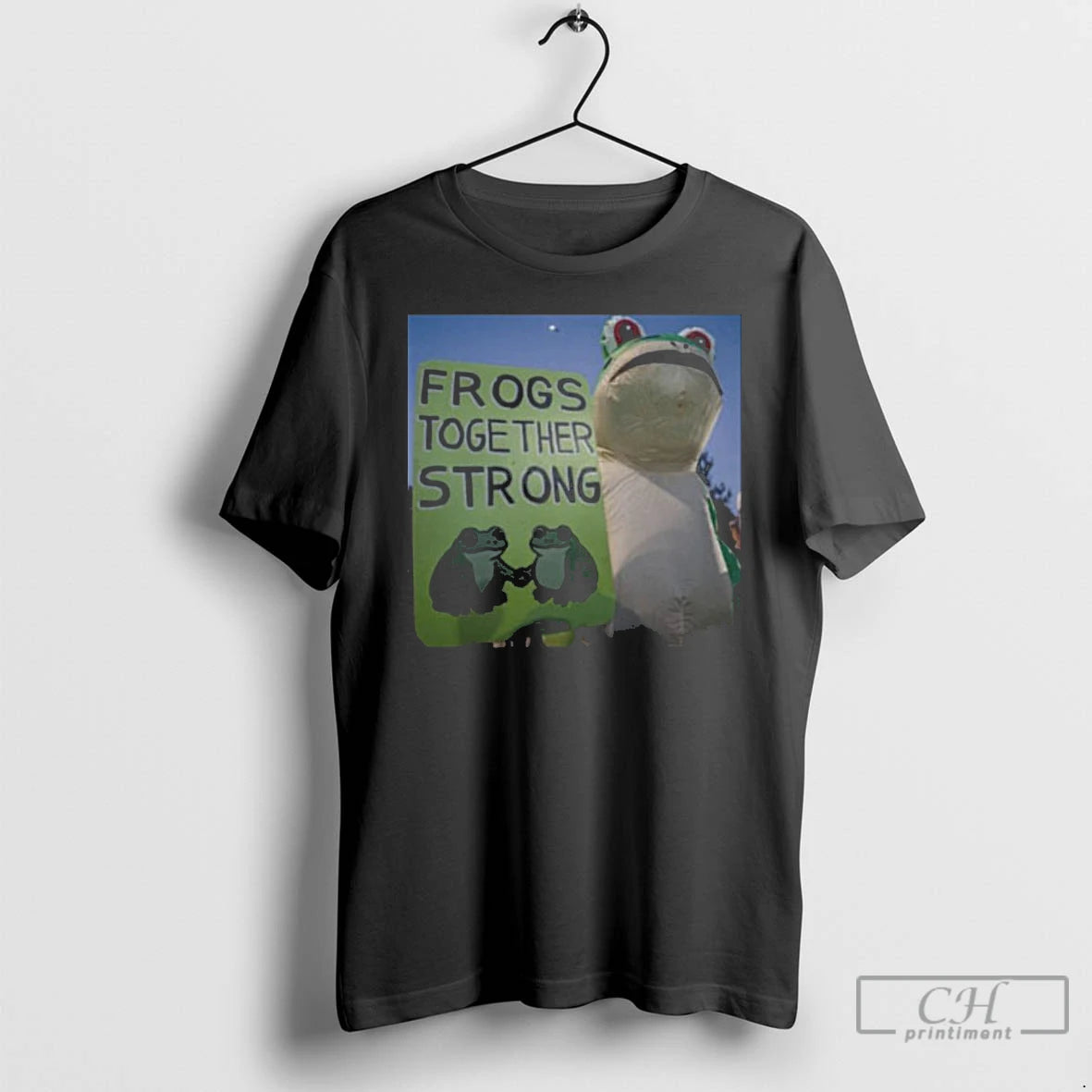 Classic Anti Trump Portland Frog Frogs Together Strong Protest Abolish Ice T Shirts Hoodie, Sweatshirt | InkRitualCo.com