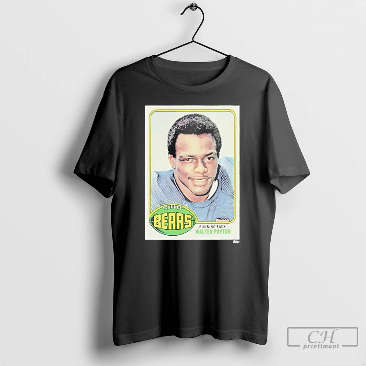 Classic Bears Running Back Walter Payton Topps Rookie Card T Shirts Hoodie, Sweatshirt | InkRitualCo.com