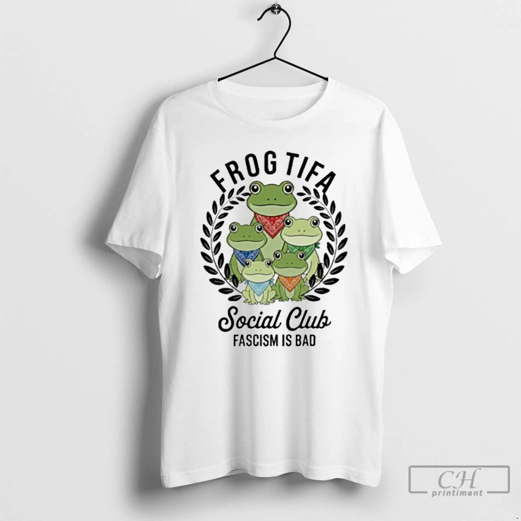 Classic Frog Tifa Social Club Fascism Is Bad Portland Frog T Shirts Hoodie, Sweatshirt | InkRitualCo.com