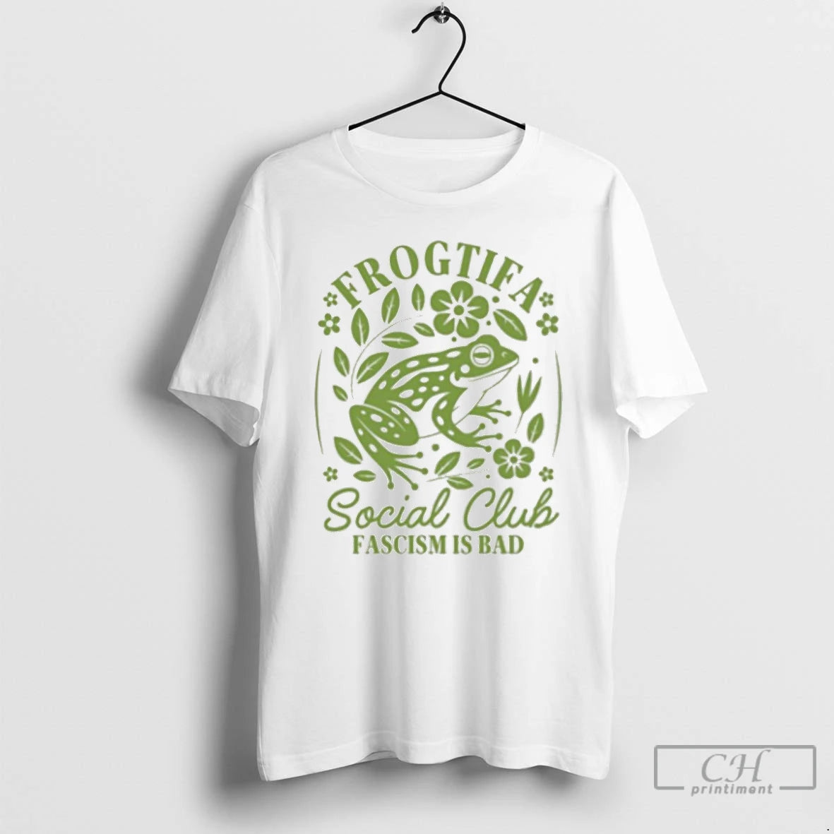 Classic Frogtifa Social Club Fascism Is Bad Floral Frog Anti Ice T Shirts Hoodie, Sweatshirt | InkRitualCo.com