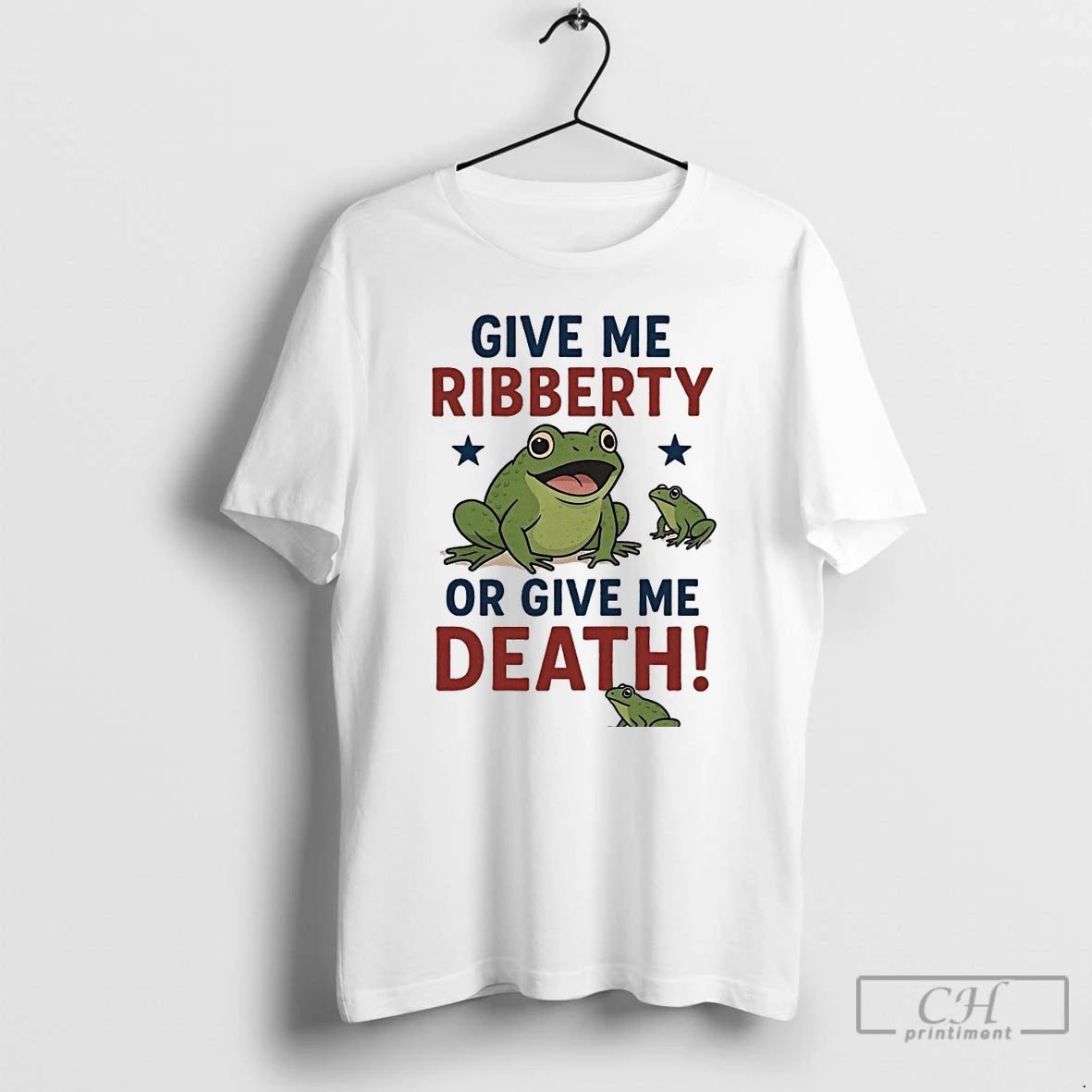 Classic Give Me Ribberty Or Give Me Death Portland Frog Protester T Shirts Hoodie, Sweatshirt | InkRitualCo.com