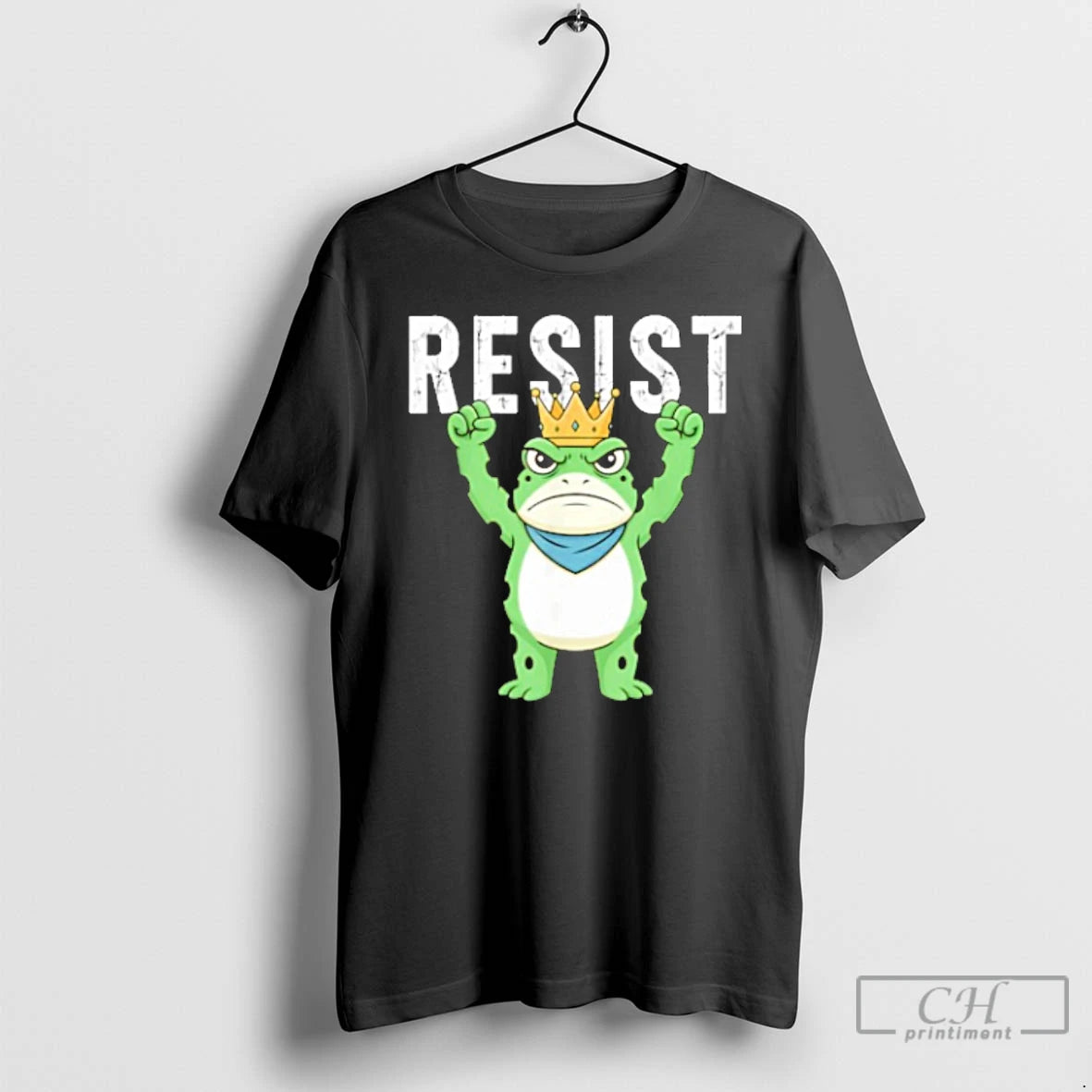 Classic King Frog Resist Portland Frog Protest T Shirts Hoodie, Sweatshirt | InkRitualCo.com