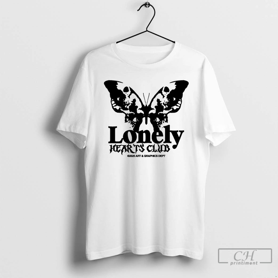 Classic Lonely Hearts Club The Butterfly T Shirts Hoodie, Sweatshirt | InkRitualCo.com