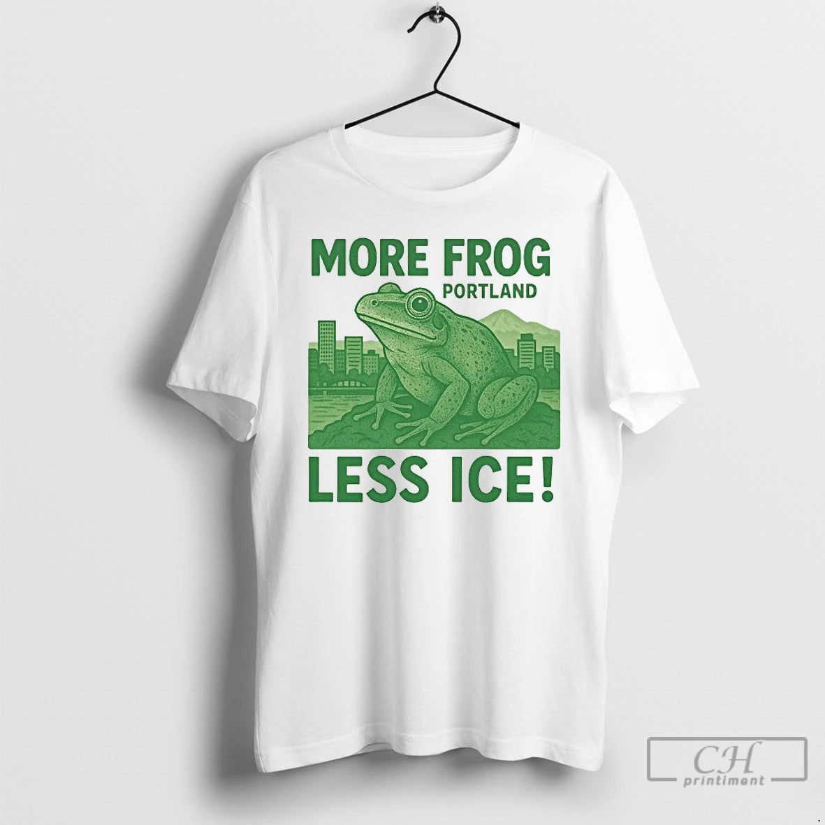Classic More Frog Portland Less Ice T Shirts Hoodie, Sweatshirt | InkRitualCo.com