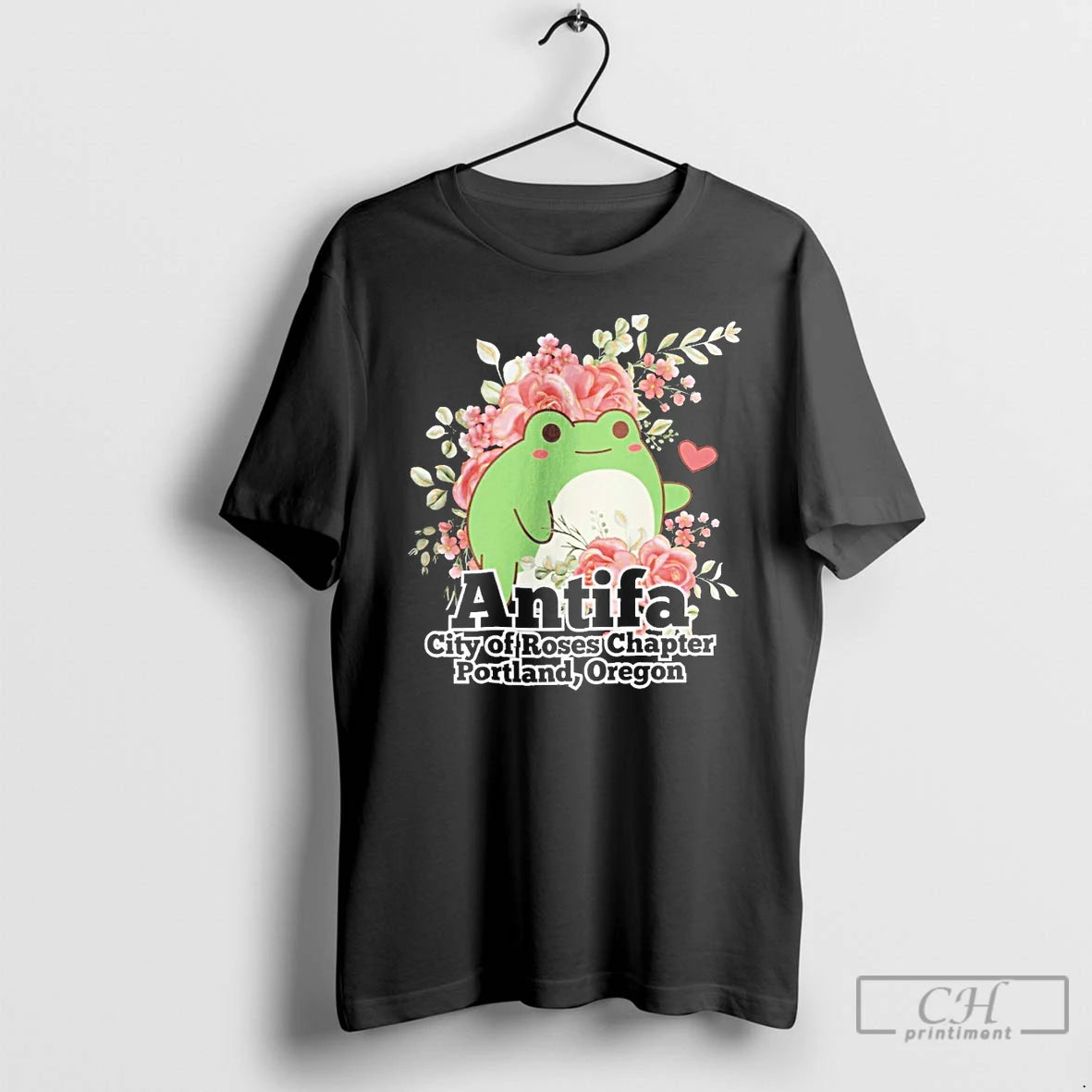 Classic Portland Frog City Of Roses T Shirts Hoodie, Sweatshirt | InkRitualCo.com