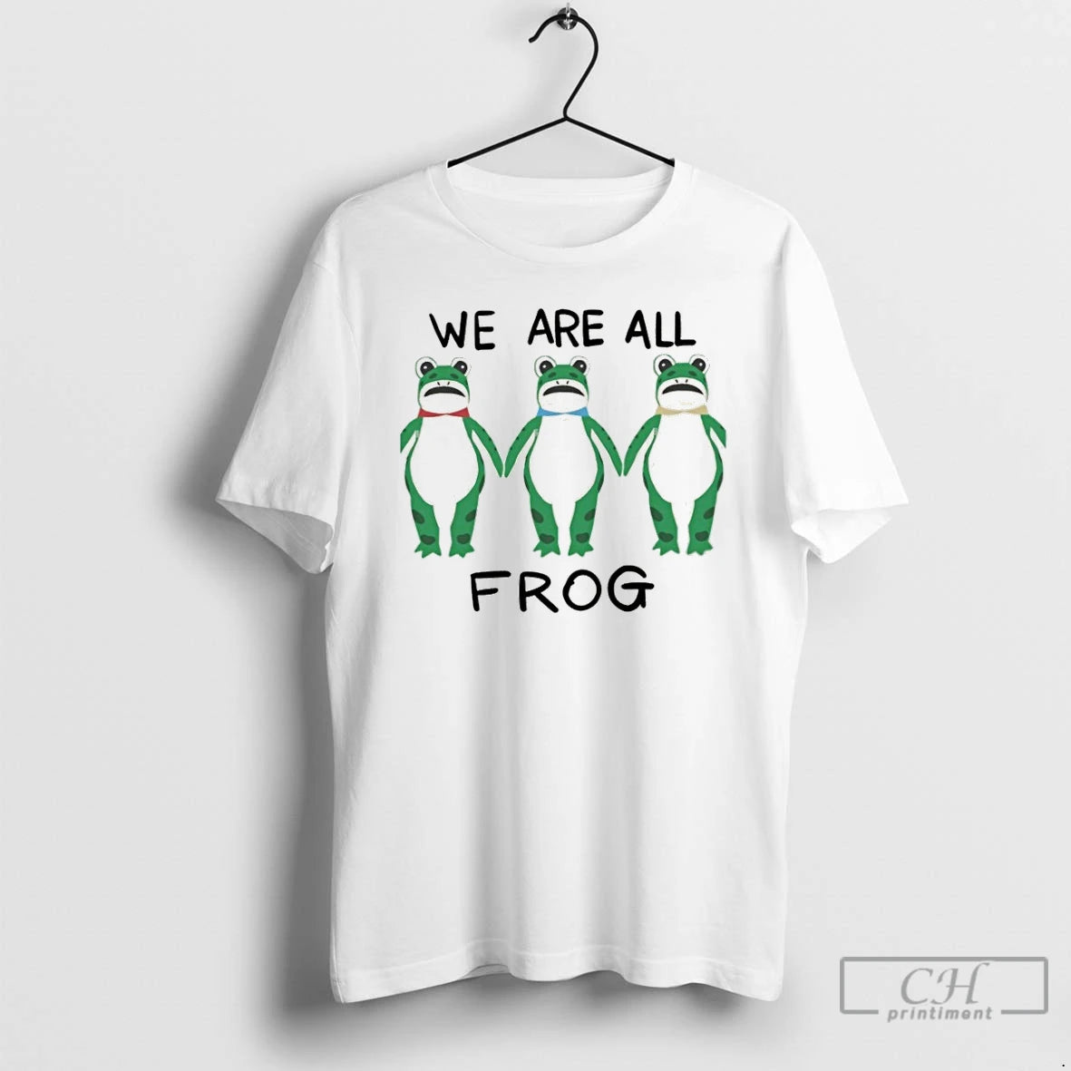 Classic Portland Frog We Are All Frog T Shirts Hoodie, Sweatshirt | InkRitualCo.com
