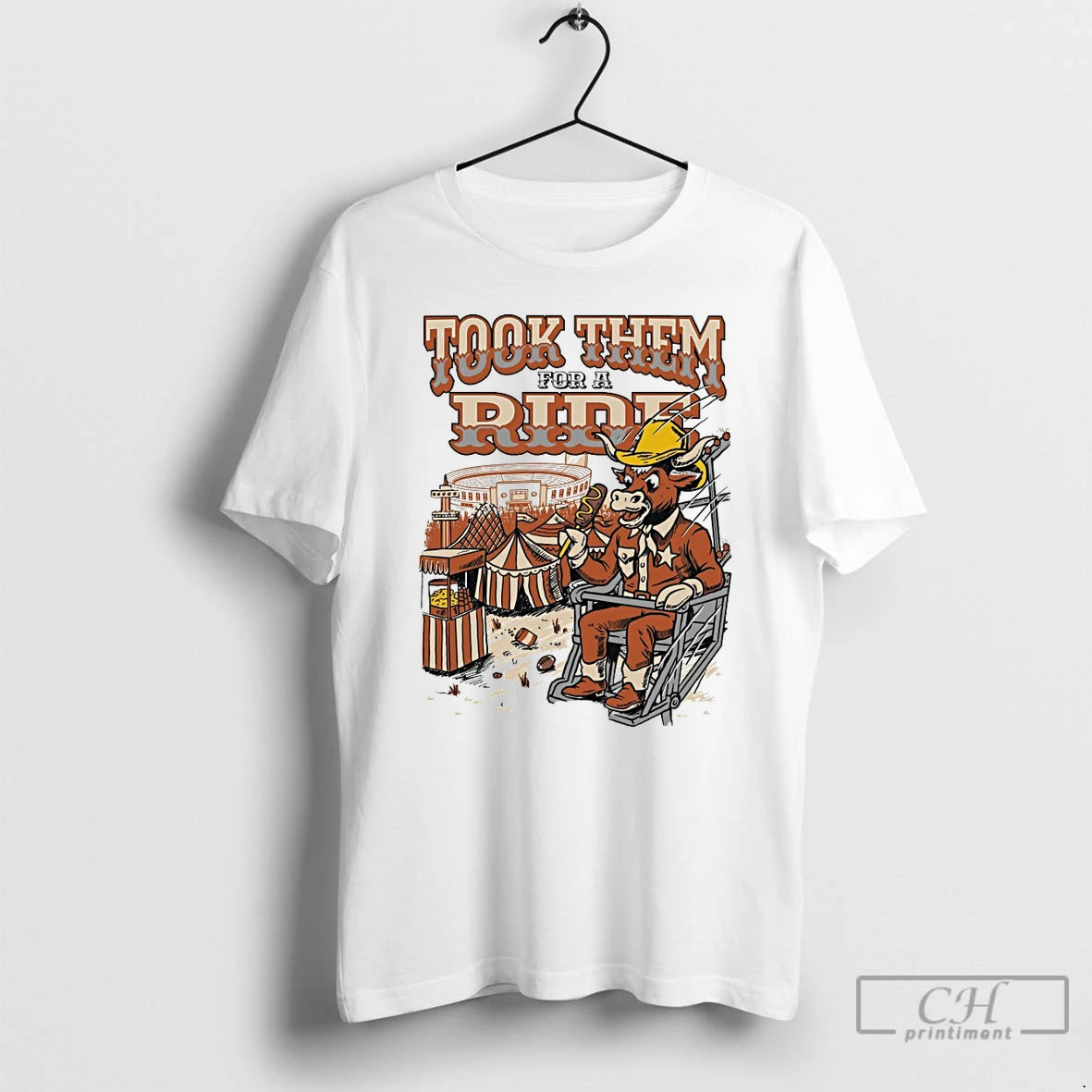 Classic Took Them For A Ride Texas Longhorns T Shirts Hoodie, Sweatshirt | InkRitualCo.com