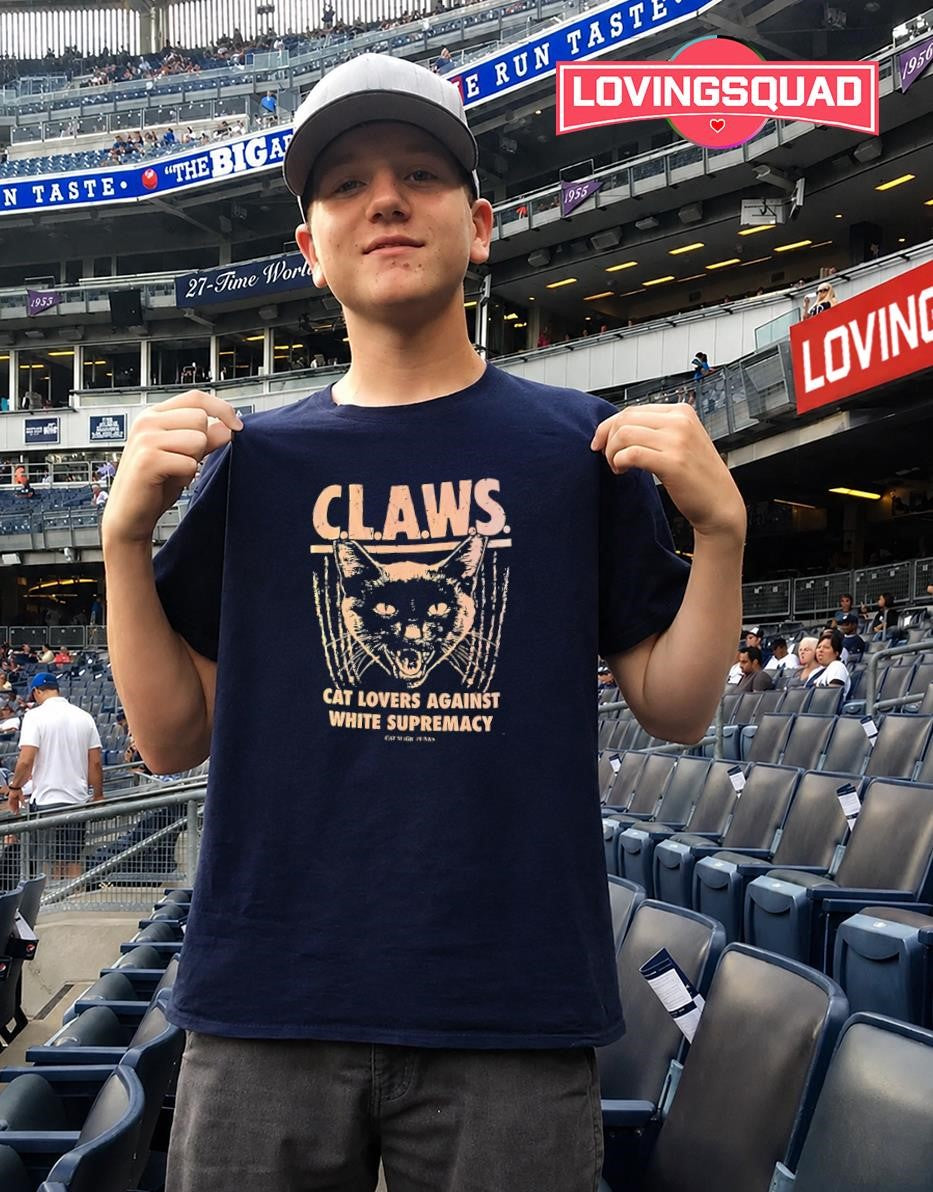 Claws Cat Lovers Against White Supremacy Cat Magic Punks T-shirt