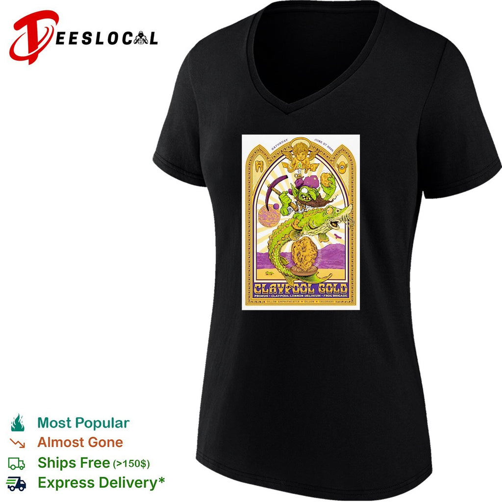Claypool Gold Primus Dillon Colorado 2026 poster shirt