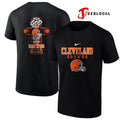 Cleveland Browns God first family second cross shirt