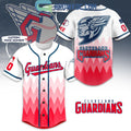 Cleveland Guardians Baseball Team Geometric Personalized Baseball Jersey