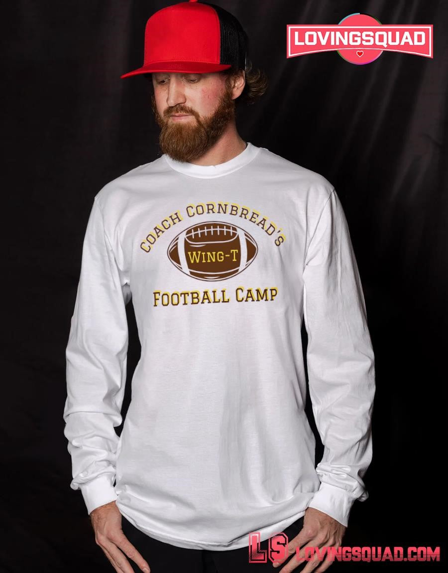 Coach Cornbread’s Wing-T Football Camp T-shirt