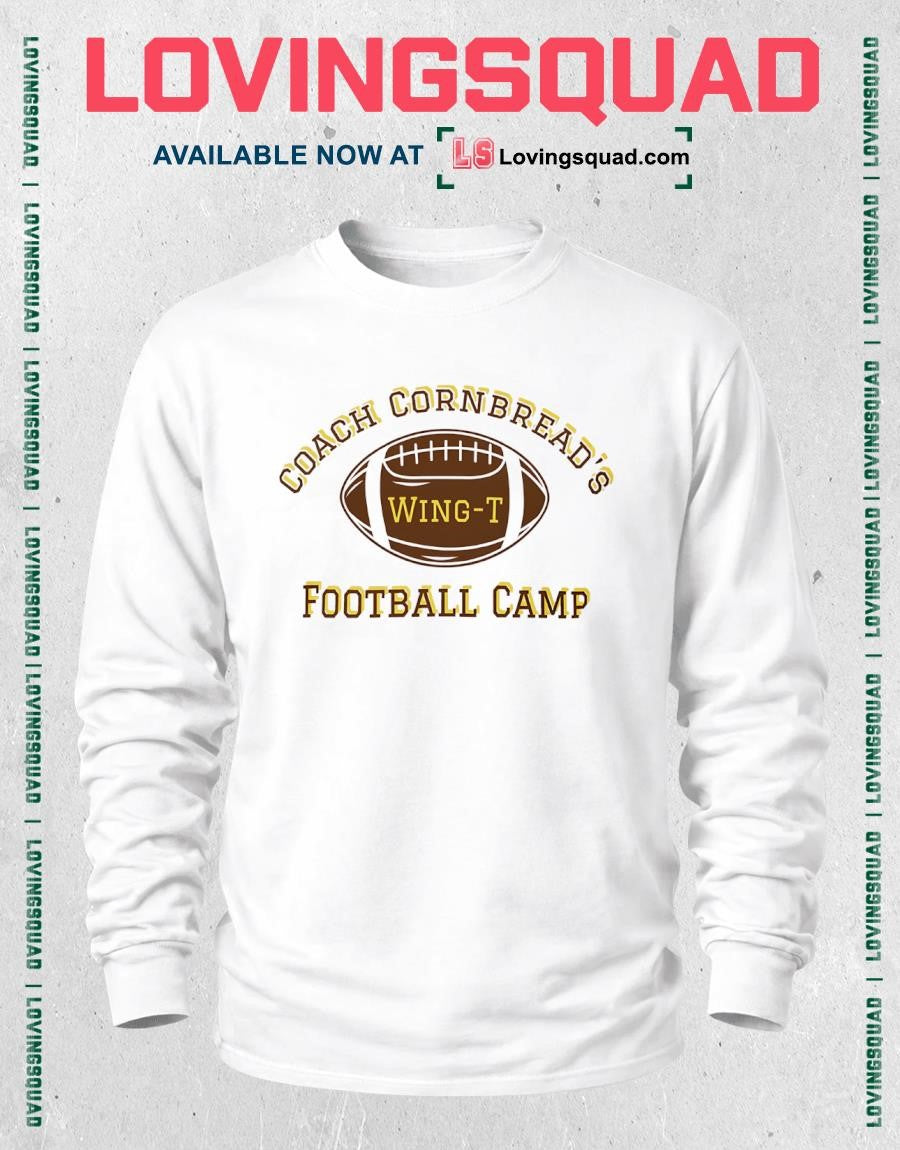 Coach Cornbread’s Wing-T Football Camp T-shirt