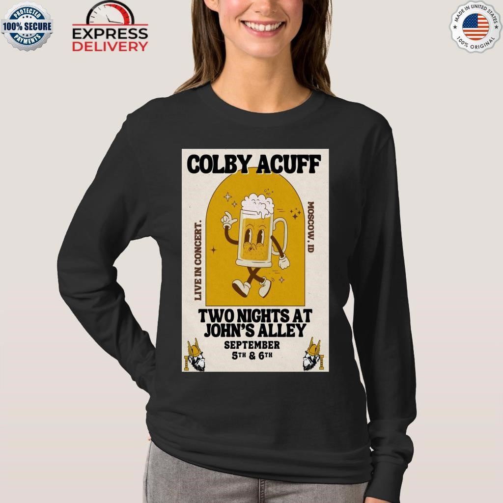 Colby Acuff Live In Concert Moscow Id September 5 6 2025 Shirt