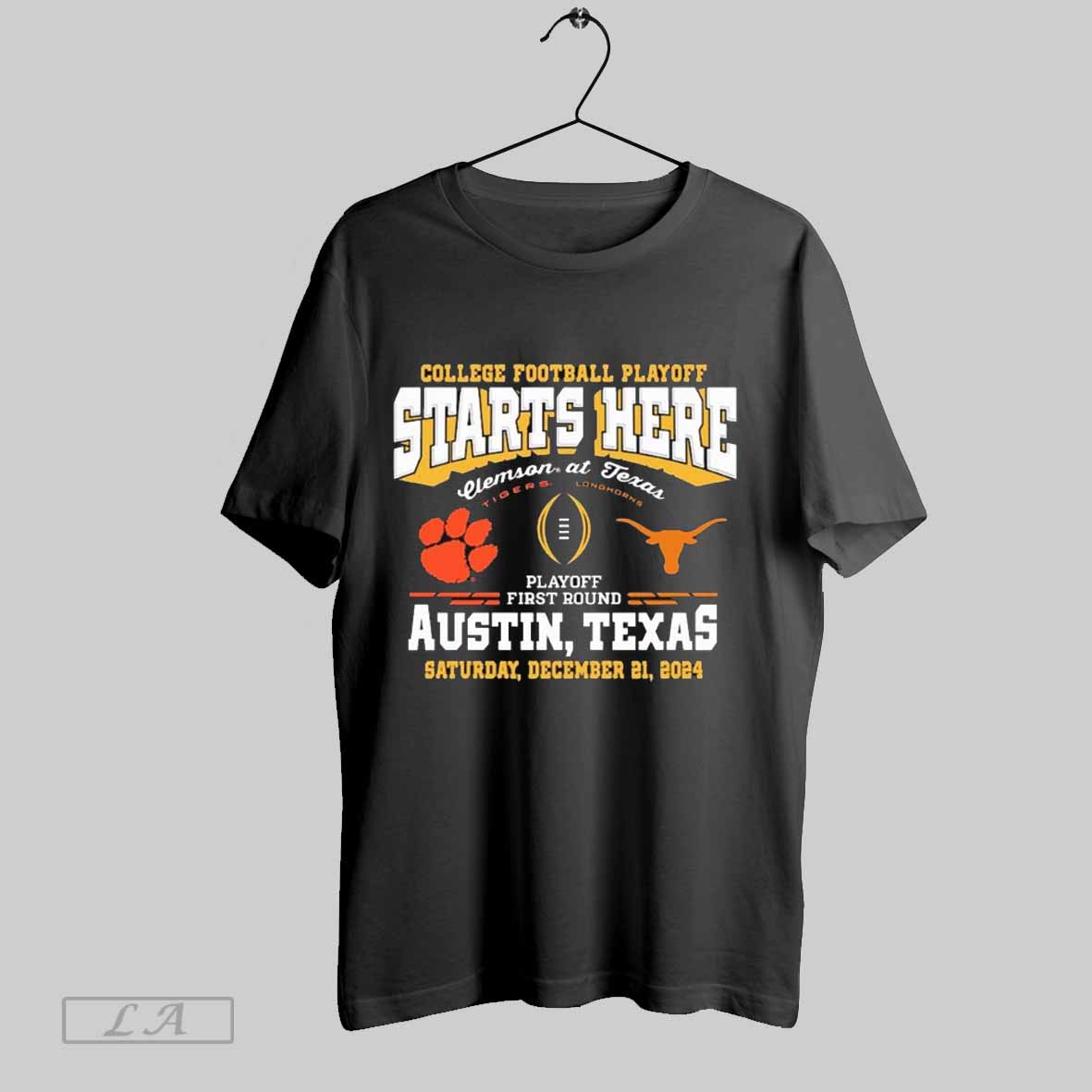 College Football Playoffs 1st Round Dueling Texas Longhorns Vs Clemson Tigers Dec 21 2024 T-Shirts, Hoodie, Sweatshirt