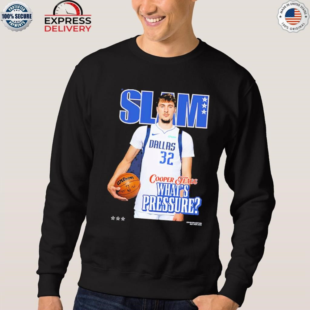 Cooper Flagg Dallas Mavericks Slam Cover Shirt