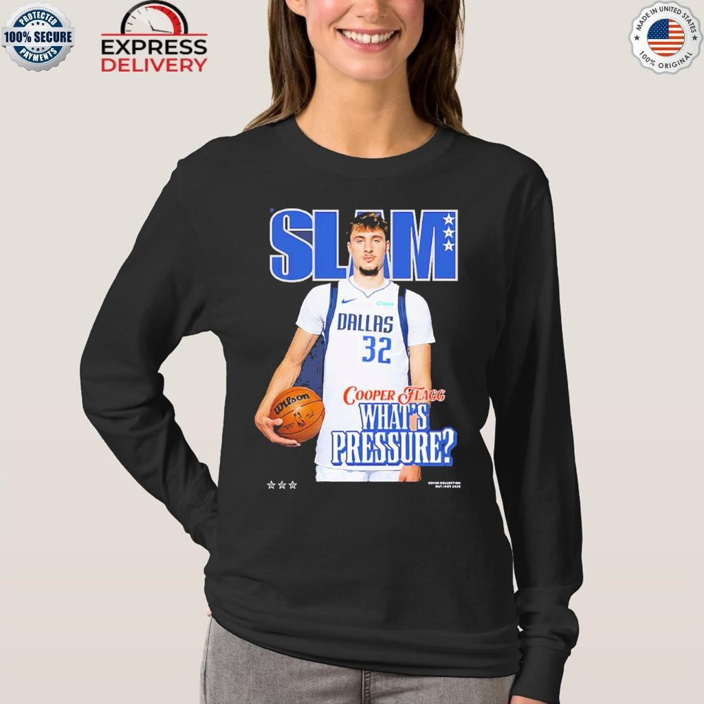 Cooper Flagg Dallas Mavericks Slam Cover Shirt