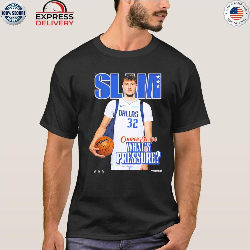 Cooper Flagg Dallas Mavericks Slam Cover Shirt