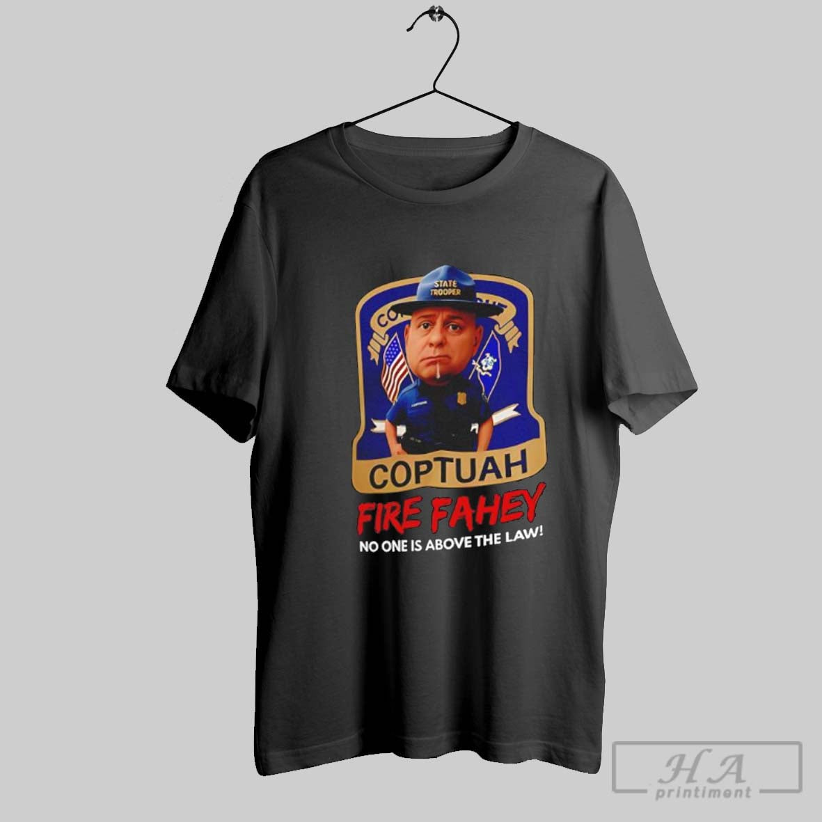 Coptuah Fire Fahey No One Is Above The Law T-Shirts, Hoodie, Sweatshirt | InkRitualCo.com