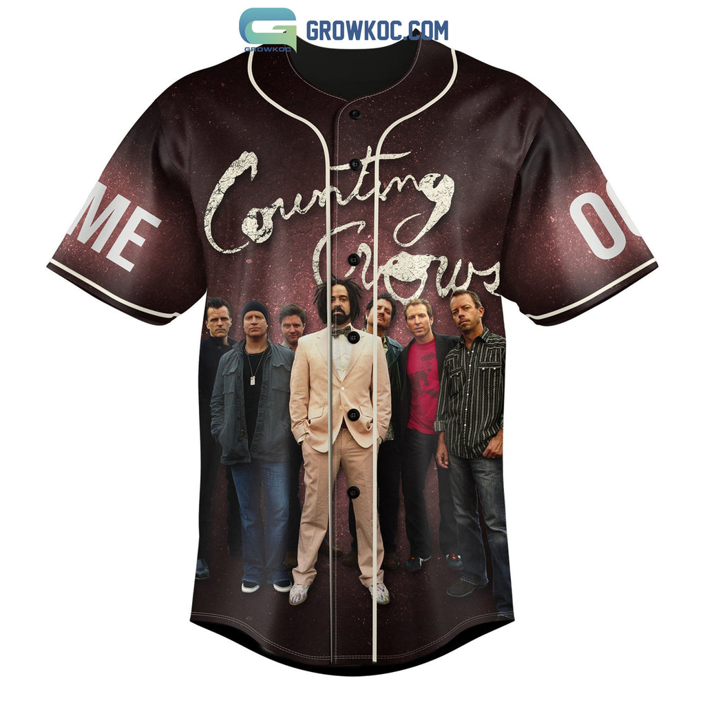 Counting Crows Banshee Season Tour 2023 Personalized Baseball Jersey