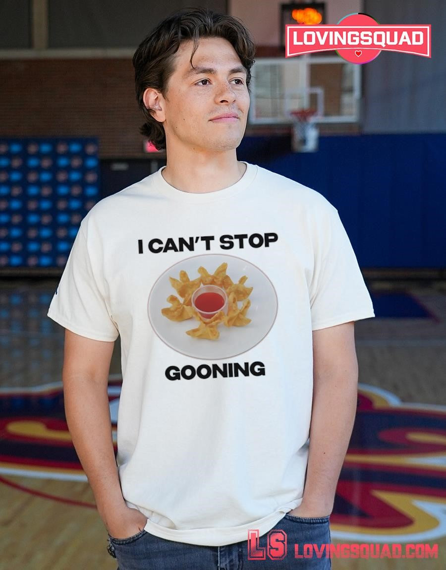 Crab Rangoon I Can’t Stop Gooning T-Shirt