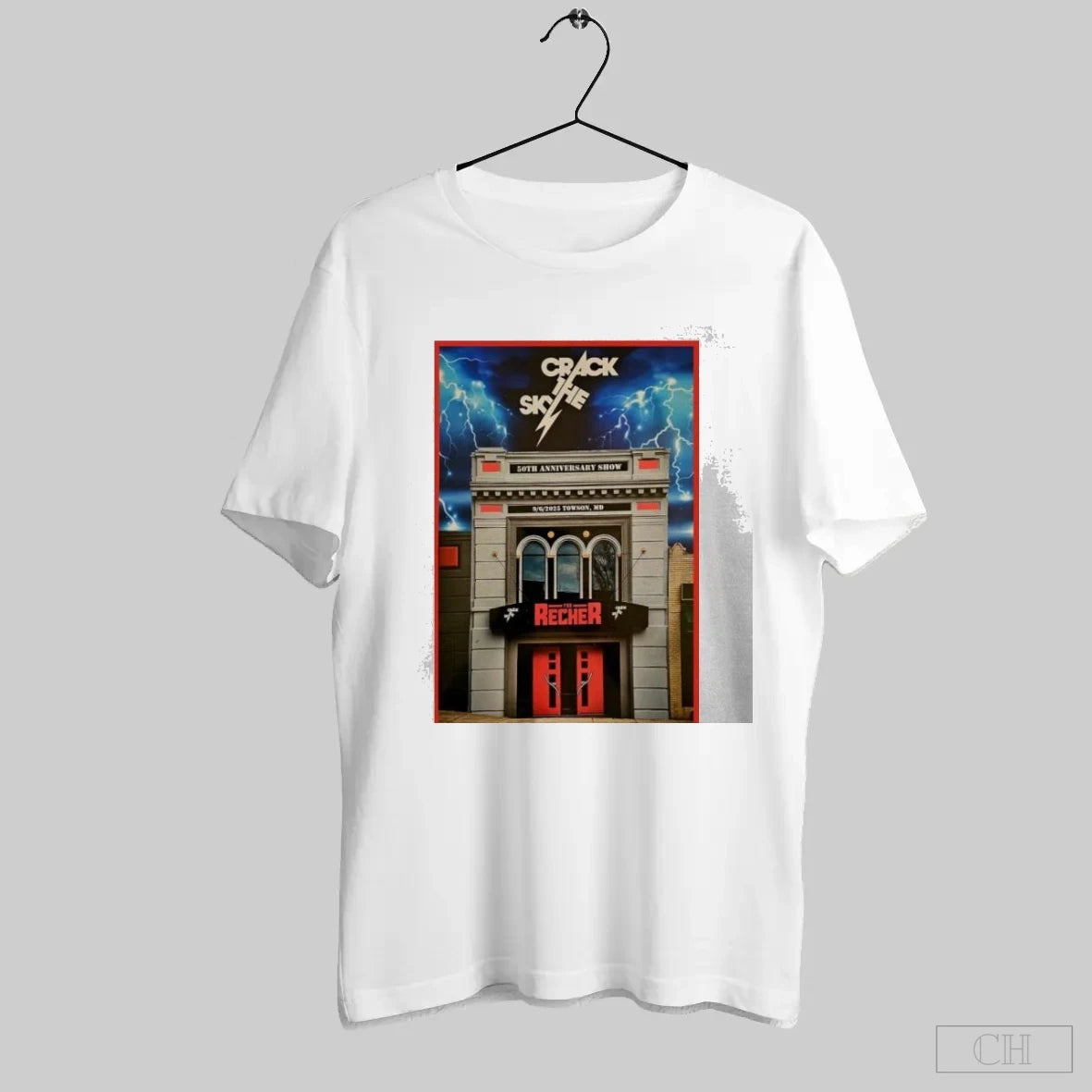 Crack The Sky 50th Anniversary Show The Recher Towson Md Tour Sep 06 2025 T-Shirts, Hoodie, Sweatshirt | InkRitualCo.com