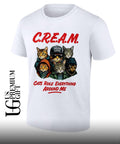 Cream cats rule everything around me shirt